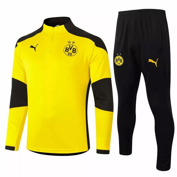 Trainingsanzug Borussia Dortmund 2020-21 Schwarz Gelb Fussballtrikots Günstig